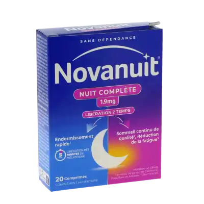 Novanuit Nuit Complete Comprimés Boîte De 20 à Clamart