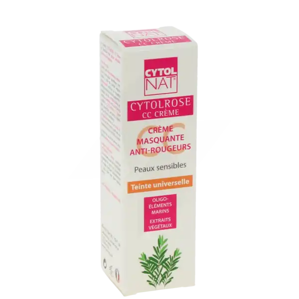 Cytolnat Cytolrose Cc Crème Anti-rougeurs Teintée 40ml