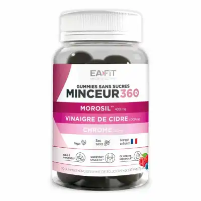 Eafit Minceur 360 Gummies Morosil Gomme B/40 à Le Breuil