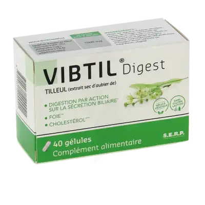 Vibtil Digest Tilleul Gél B/40 à Portets 