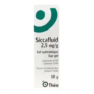 Siccafluid 2,5 Mg/g, Gel Ophtalmique à Annecy