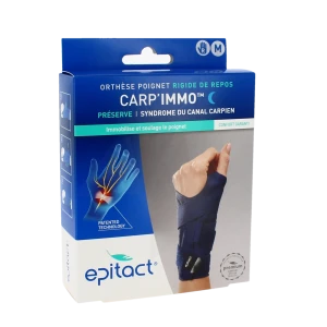 Carp'immo OrthÈse Poignet Rigide De Repos Droit M