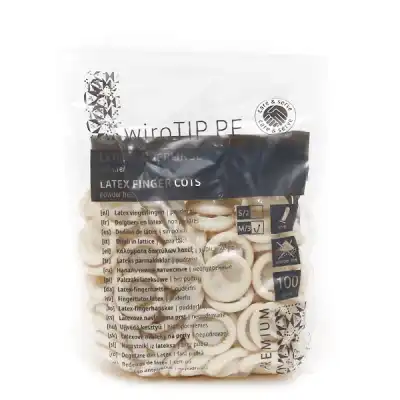 Euromedis Doigtier Roulé Latex L Boîte De 100 à MIRAMONT-DE-GUYENNE