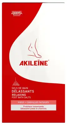 Akileine Soins Rouges Sels De Bain Délassant Fraîcheur Instantanée 2sachets/150g à Lucé