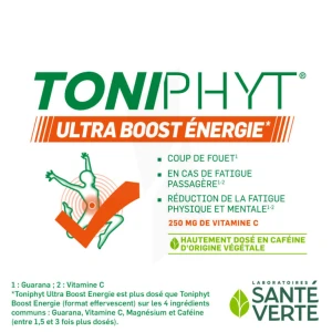 Santé Verte Toniphyt Ultra Boost Energie Comprimés B/30