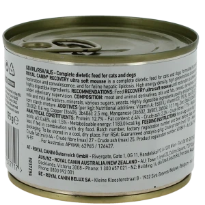 Royal Canin Recovery Chat & Chien 195g