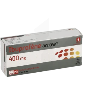 Ibuprofene Arrow 400 Mg, Comprimé Pelliculé