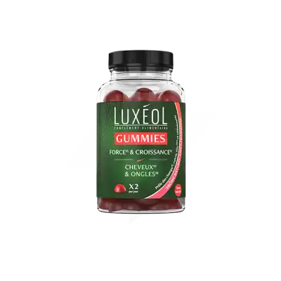 Luxeol Gummies Force & Croissance Gomme Pot/60 à ANDERNOS-LES-BAINS