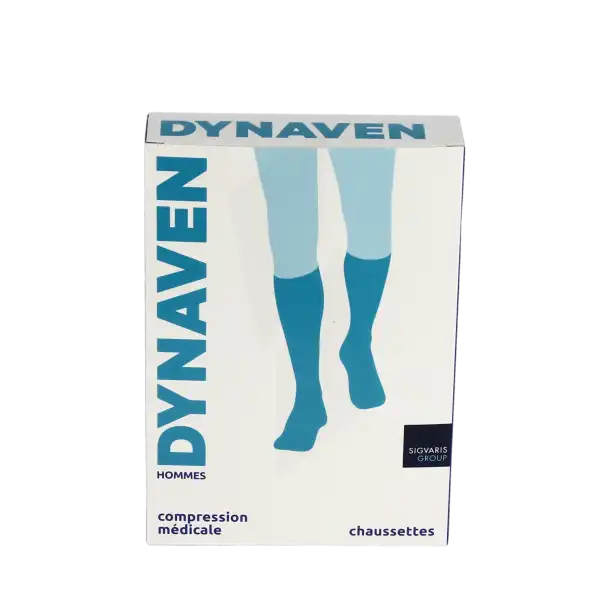 Dynaven Fin Chaussettes  Homme Classe 2 Noir Large Normal