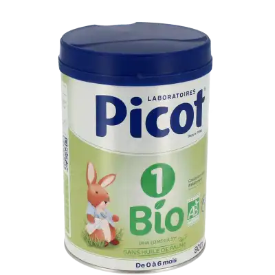 Picot Bio 1 Lait Poudre B/800g à POITIERS