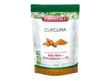 Superdiet Curcuma Bio Poudre Pot/200g à NICE