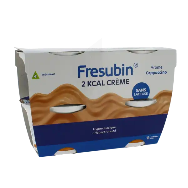 Fresubin 2 Kcal Crème Nutriment Cappuccino 4pots/200g