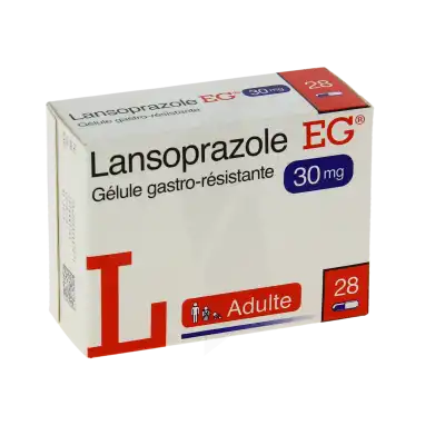 Lansoprazole Eg 30 Mg, Gélule Gastro-résistante à FLEURANCE