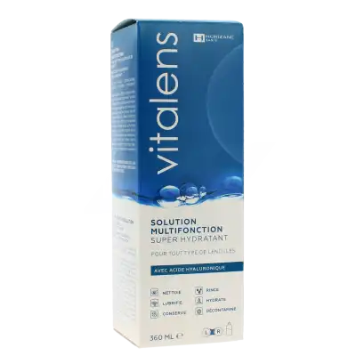 Vitalens Solution Multifonction Pour Lentilles De Contact à CUISERY