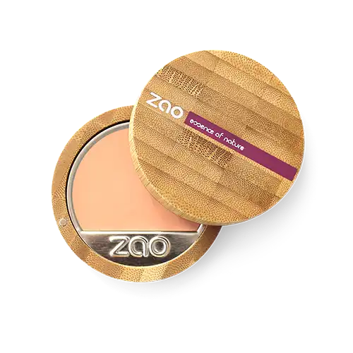 Zao Fond De Teint Compact 729 Très Clair Ivoire Rosé * 6g