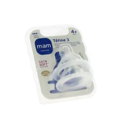 Mam TÉtine DÉbit 3 Silicone B/2 à Marseille