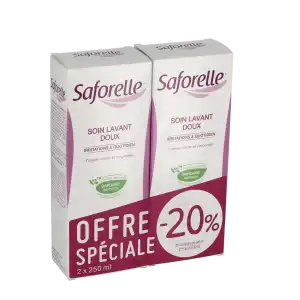 Acheter Saforelle Solution soin lavant doux 2*250ml à La Lande-de-Fronsac