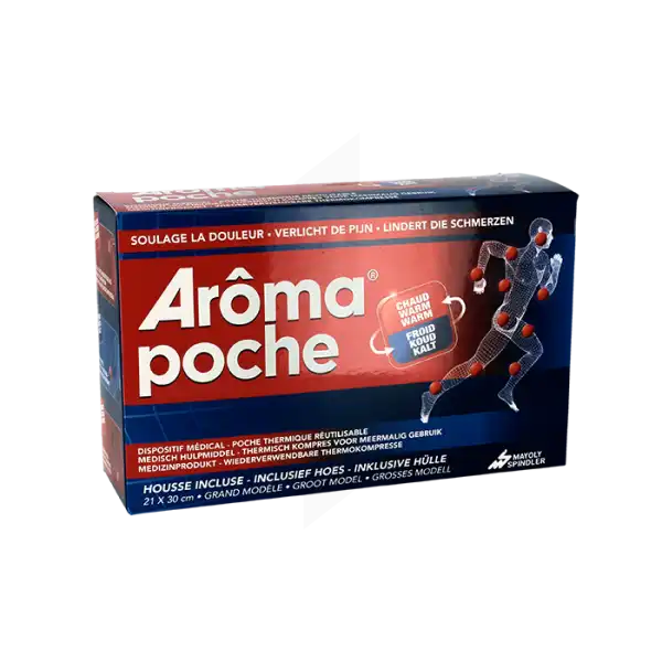Aroma Poche Pack Réutilisable Chaud Froid 20x30cm