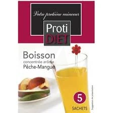 Protidiet Boisson Concentrée Arôme Pêche-mangue B/5