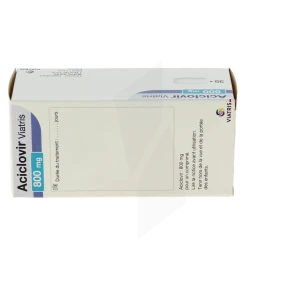 Aciclovir Viatris 800 Mg, Comprimé