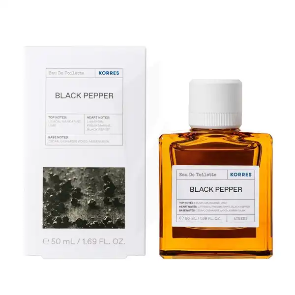 Korres Eau De Toilette Black Pepper 50ml