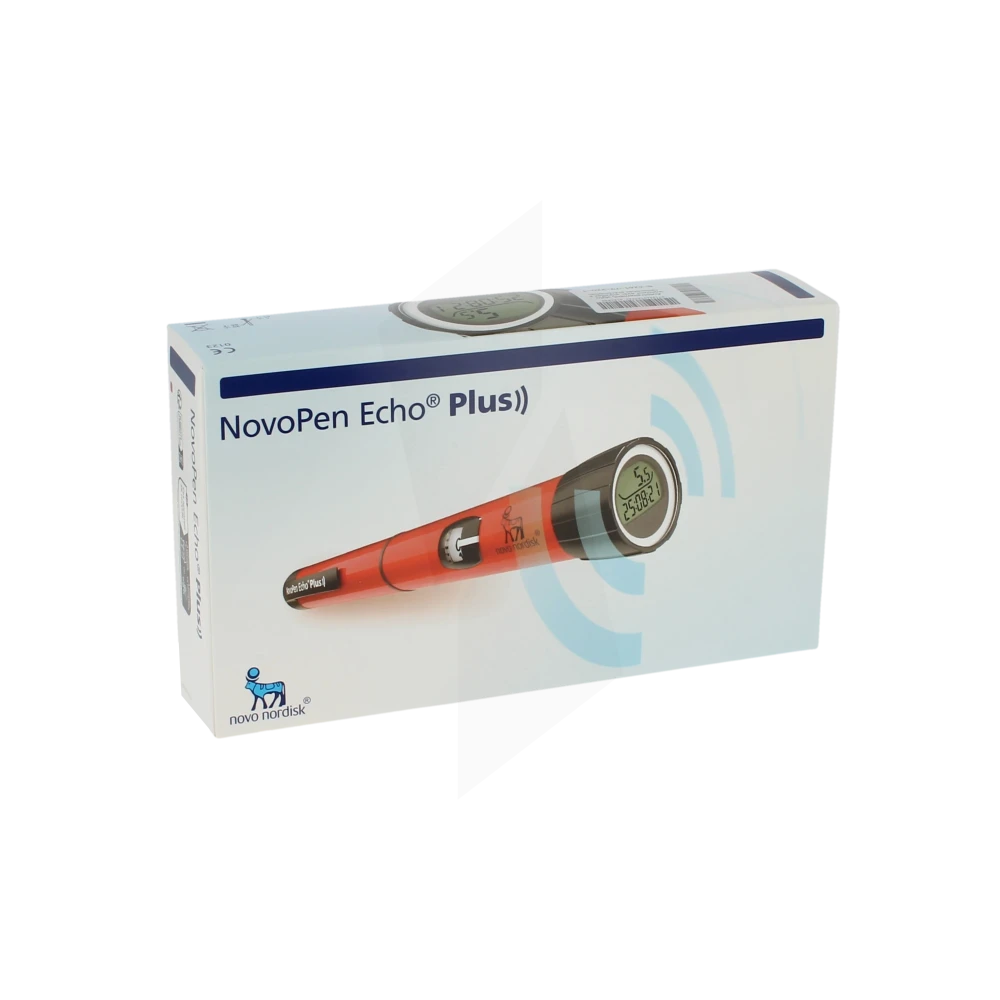 Novopen Echo Plus Stylo Injecteur Insuline Réutilisable Red