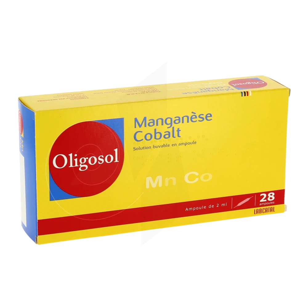 Manganese-cobalt Oligosol, Solution Buvable En Ampoule