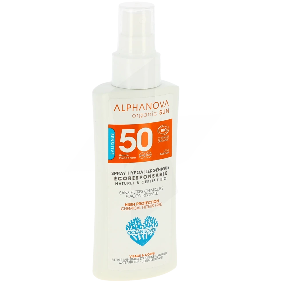 Alphanova Sun Bio Spf50 Spray Fl/90ml