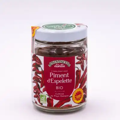 Provence D'antan Prép Piment D'espelette Aoc Bio Pot/30g à VOGÜÉ