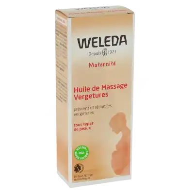 Weleda Huile De Massage Vergetures 100ml à Créteil