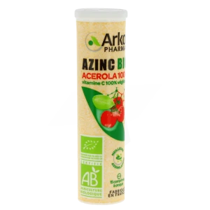 Azinc Vegetal AcÉrola 1000 Bio Comprimés Tube De 15