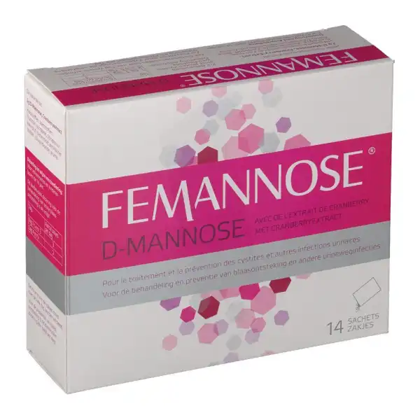 Femannose D-mannose Pdr Sol Buv 14sach/4g