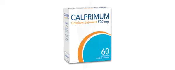 Calprimum 500 Mg, Comprimé Enrobé à Croquer