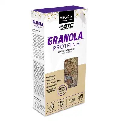 STC Nutrition Granola Protein+ Céréales & Graines B/425g