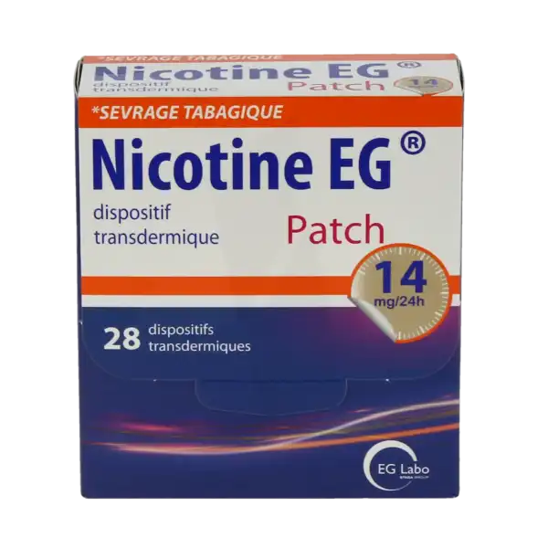 Nicotine Eg 14 Mg/24 H, Dispositif Transdermique