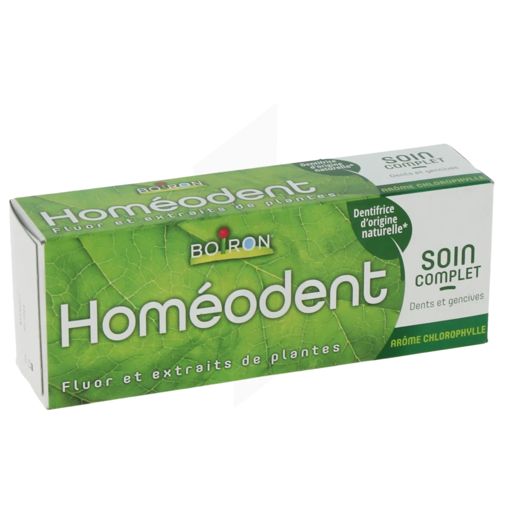 Boiron Homeodent Soin Complet Pâte Dentifrice Chlorophylle T/75ml