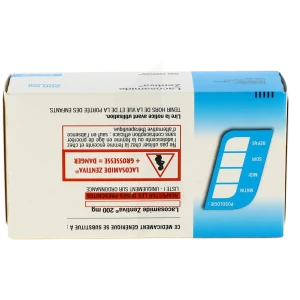 Lacosamide Zentiva 200 Mg, Comprimé Pelliculé