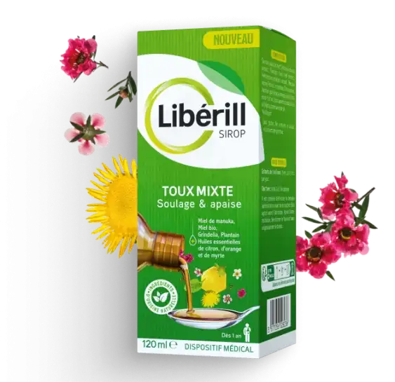 Libérill Sirop Toux Mixte Adulte Enfant Dès 1 An Fl/120ml