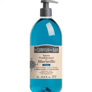 Acheter Le Comptoir du Bain Savon Traditionnel de Marseille Océan Fl pompe/1L à QUETIGNY