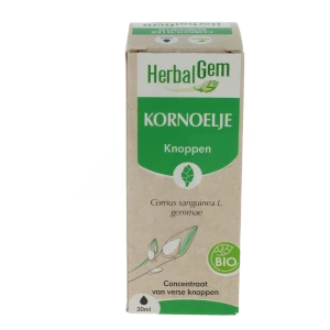 Herbalgem Cornouiller Macérat Bio Fl Cpte-gttes/30ml