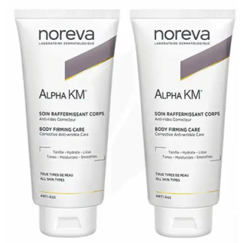 Noreva Alpha Km Crème Soin Anti-âge Raffermissant Corporel 2t /200ml