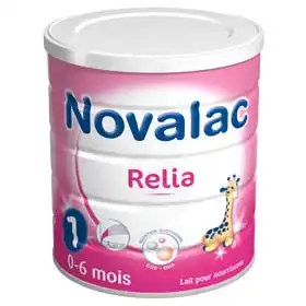 Novalac Relia 1 Lait Pdre 1er Âge B/800g à MULHOUSE