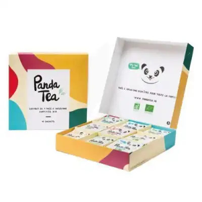 Panda Tea Assortiment Coffret 45 Sachets à Bordeaux
