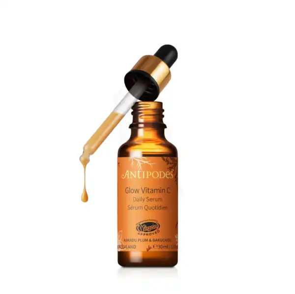 Antipodes Glow Ritual - SÉrum à La Vitamine C & à L’acide Hyaluronique VÉgÉtal - 30 Ml