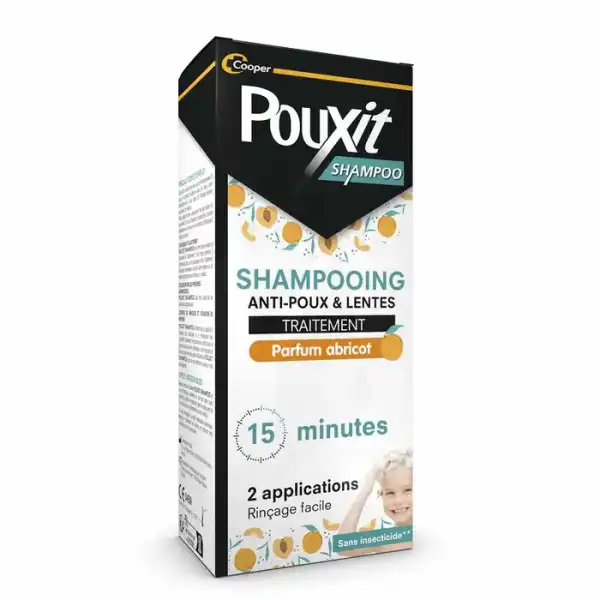 Pouxit Shamp Anti Poux Abricot 200ml