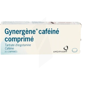 Gynergene Cafeine, Comprimé