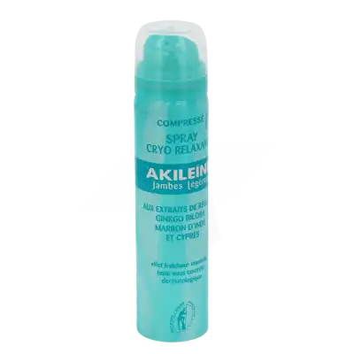 Akileine Spray Cryo Relaxant Jambes Légères Aéros/75ml à MARIGNANE