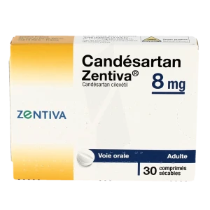 Candesartan Zentiva 8 Mg, Comprimé Sécable