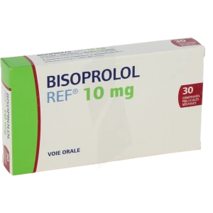 Bisoprolol Ref 10 Mg, Comprimé Pelliculé Sécable