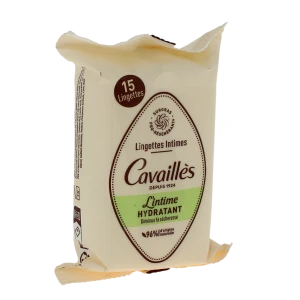 Rogé Cavaillès Intime Lingettes Intimes Hydratant Sachet/15